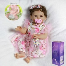 Bambola bambina silicone
