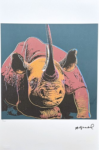 Andy warhol rinoceronte - -,