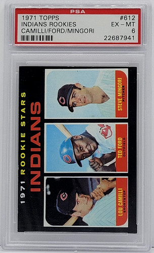 1971 topps 612 cleveland - 1971, #612