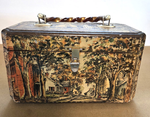Scatola legno vintage - scatola,