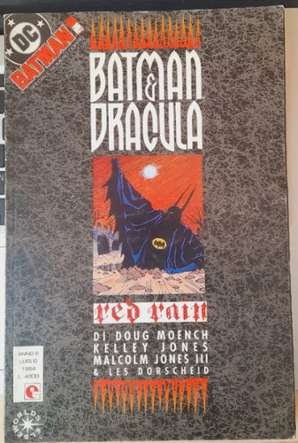 Batman dracula red rain dc - batman,
