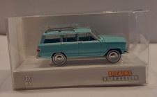 Brekina 19868 Jeep Wagoneer A camion americano turchese pastello anno 1964 TD confezione originale 1:87