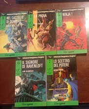 Librogame - Serie Advanced Dungeon and Dragons - Vol dal 3 al 7