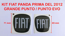 ADESIVO 3D STICKERS LOGO FIAT