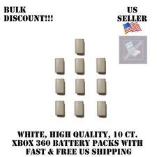 10x White Battery Replacement