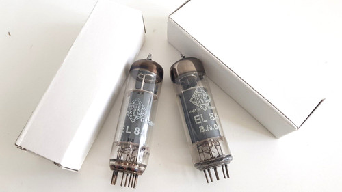 Coppia tubi telefunken el84 - telefunken,