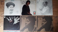 Mahalia Jackson - Lotto 6 Lp . Black Sacred Music , Gospel & Negro Spirituals .