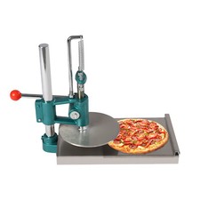 Pressa Pasticcera Manuale Acciaio Inox 7,9" Impasto Pizza Pasticceria Pane Pressa