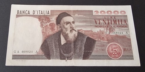 Ventimila 20000 lire - ventimila,