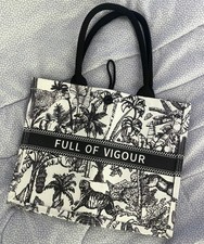 Borsa tote tela - , manico
