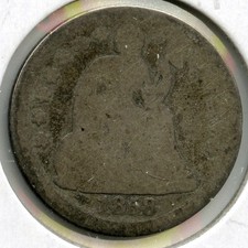 Dime In Argento Liberty Seduta