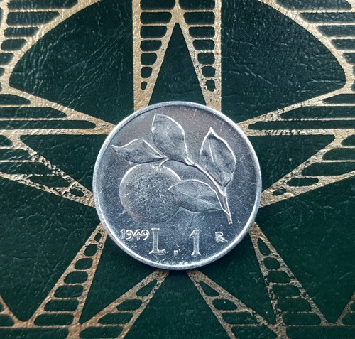 Lira 1949 - 1, (arancia)
