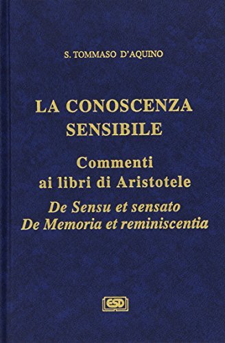 Conoscenza sensibile san - sensibile,