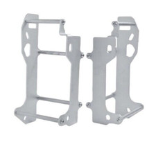 KAWASAKI KXF 250 2024 KX 300X 2024 COPPIA PROTEZIONI RADIATORE IN ALLUMINIO