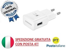 CARICABATTERIE ORIGINALE SAMSUNG EP-TA20EBE FAST CHARGING PRESA GALAXY NOTE 15W