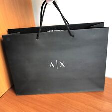 shopping bag ARMANI Exchange busta carta shopper bustina regali acquisti medium
