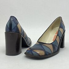 SCARPE DONNA DÈCOLLETÈ MIU MIU IN VERA PELLE TACCO LARGO PRIMA SCELTA PRADA