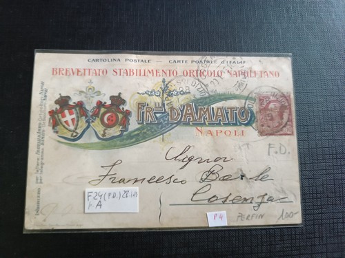 Regno perfin 1913 - perfin, f.d