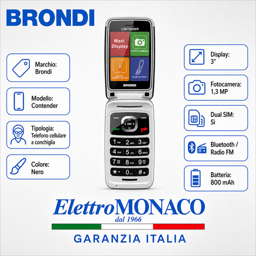 Brondi contender cellulare - brondi,