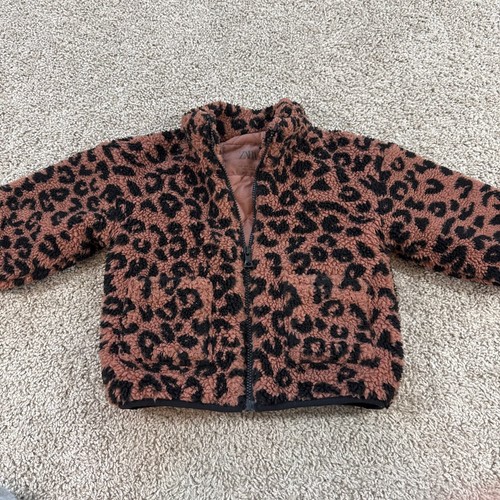 Giacca sherpa leopardata zara - sherpa,