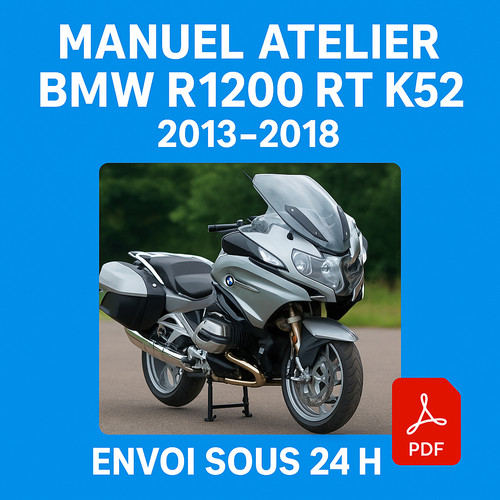 Manuel atelier bmw - bmw, r1200rt