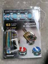 COSTRUISCI E PROGRAMMA IL TUO ROBOT EDITORIALE USCITA N. 63 De Agostini 