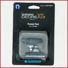NOS SHIMANO XT BR-M733 U-BRAKE POWER PAD SET PASTIGLIE SCARPE 83W9813 MOUNTAIN BIKE