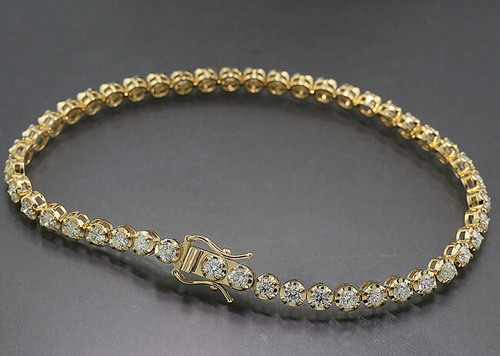 Braccialetto tennis con - braccialetto,