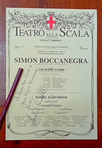Locandina teatro alla scala - locandina,