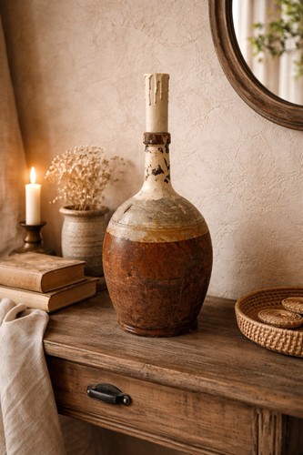 Vaso vintage terracotta - in,
