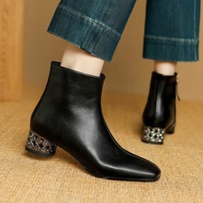 Stivaletti donna vera pelle