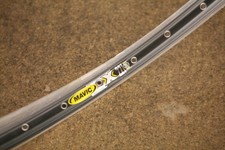 Retro Kult NOS NUOVO Mavic X 221 cerchio mountain bike nero per set cerchi 26" 36h