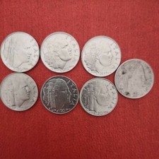 Lotto 7 monete Italia Vitt. EM