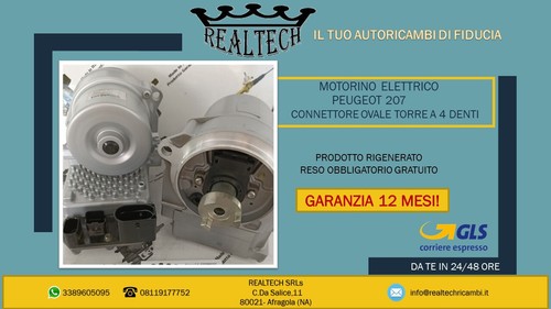 Motorino servosterzo peugeot - motorino,