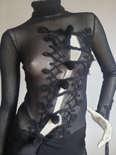 Haut top jean - jean, gaultier