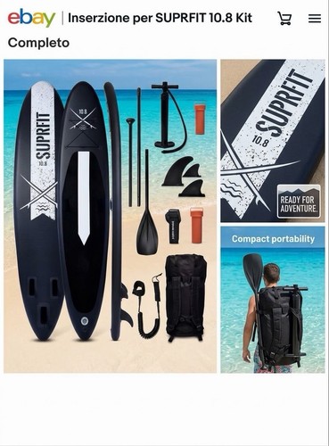 Tavola sup gonfiabile suprfit - sup,