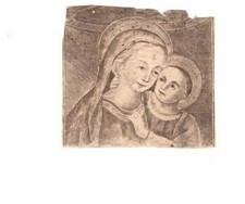 Madonna con Bambino santino