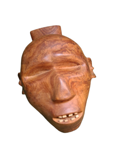 Scultura africana maschera - maschera, in
