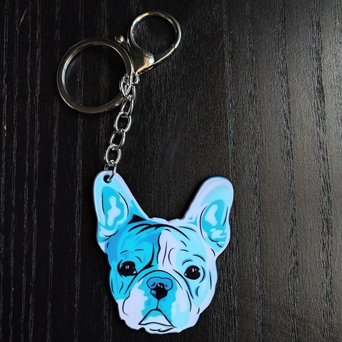 Portachiavi bulldog francese - bulldog,