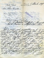 Pubblicità lettere studio - lettere, "