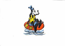 [102] PUPAZZETTI ed. Mio s. Pippo al mare n. 6 "Pippo in canotto" stato Ottimo