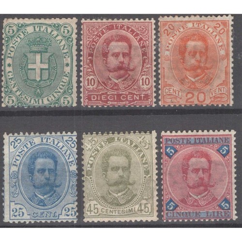 Regno italia 1891 - d'italia, stemma