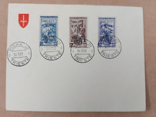 FDC TRIESTE ZONA "A" 24.6.1951 - FIERA TRIESTE 1951 - BUSTA FILATELICA (1678)