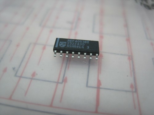 1pcs hef4053bt triple 2 - ,