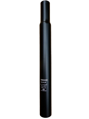 Palo stelo sedile - dritto, nero