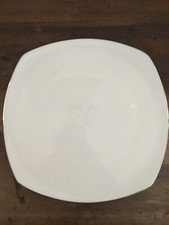 Richard Ginori farfalle filo platino piatto piano  by Gian Battista Vanozzi