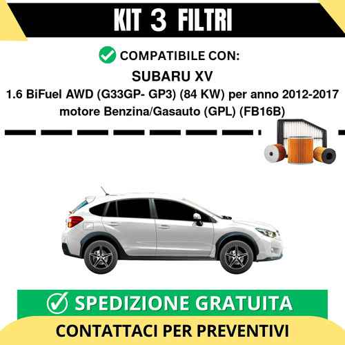 Kit filtri tagliando - 3,