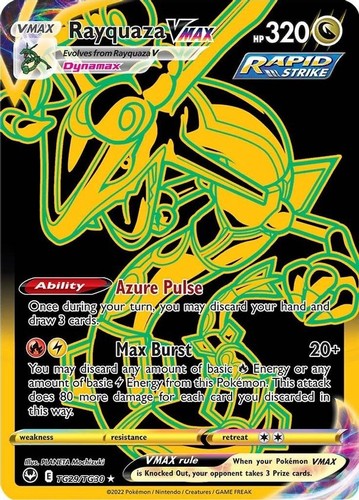 Rayquaza vmax tg29 tg30 - rayquaza,