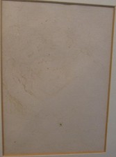 1956 Disegno del '900 firmato in basso a destra Carlo Levi  Amanti