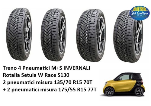 Treno pneumatici 135 r15 - pneumatici, 135/70